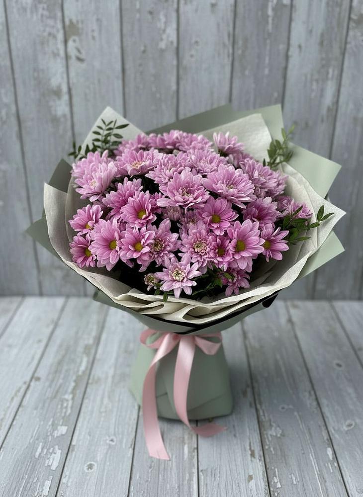 Букет цветов из: Хризантемы в Новый Снопок