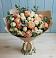 Букет цветов из: Альстромерии и Розы в Новый Снопок