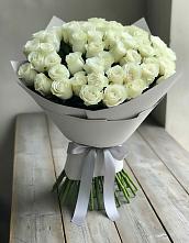Букет 35 Белых роз #REPLACE_PRED# Новый Снопок