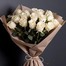 Букет 17 Белых роз #REPLACE_PRED# Новый Снопок