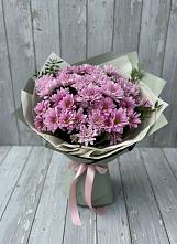 Букет цветов из:  Хризантемы #REPLACE_PRED# Новый Снопок