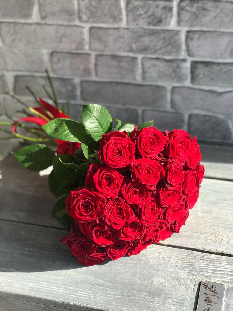 Букет Красные розы Фридом в Новый Снопок