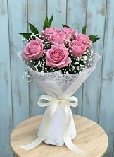 Букет цветов из:  Розы в Новый Снопок