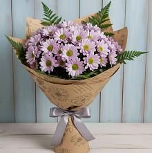 Букет цветов из:  Хризантемы в Новый Снопок