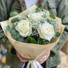 Букет Нежные грёзы в Новый Снопок Букет цветов из: Розы в Новый Снопок