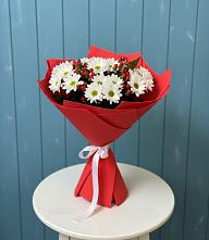 Букет цветов из:  Хризантемы в Новый Снопок