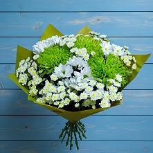 Букет цветов из:  Хризантемы в Новый Снопок