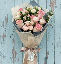 Букет цветов из:  Розы в Новый Снопок