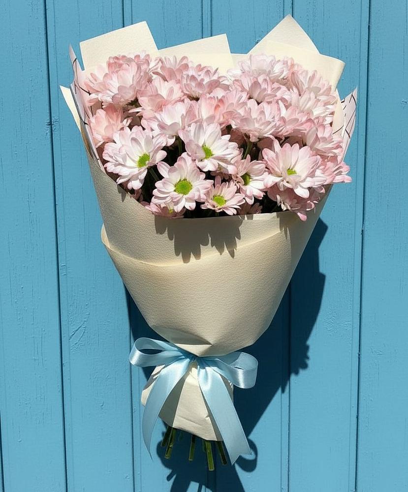 Букет цветов из: Хризантемы в Новый Снопок