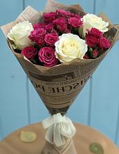 Букет цветов из:  Розы #REPLACE_PRED# Новый Снопок