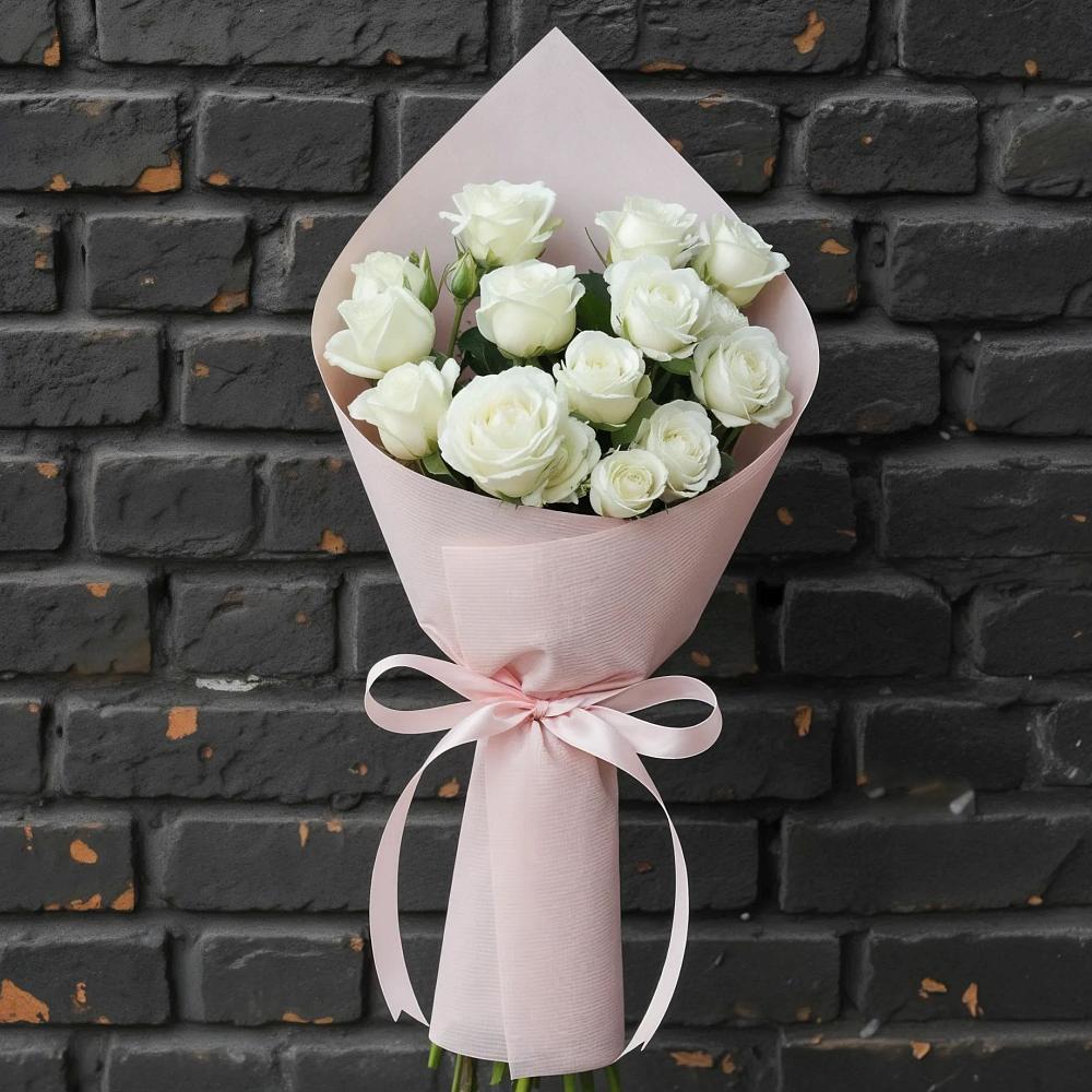 Букет цветов из: Розы в Новый Снопок