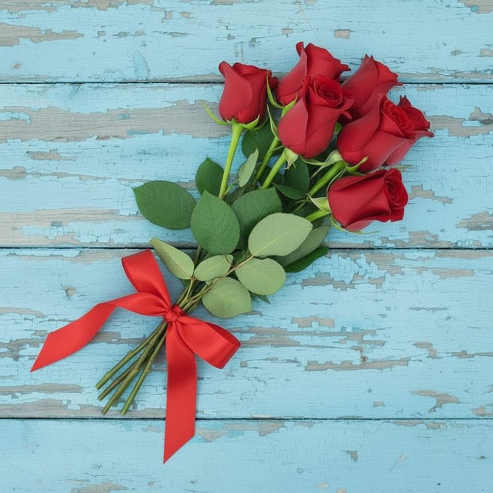 Букет Красные розы в Новый Снопок