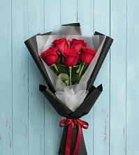 Букет цветов из:  Розы в Новый Снопок