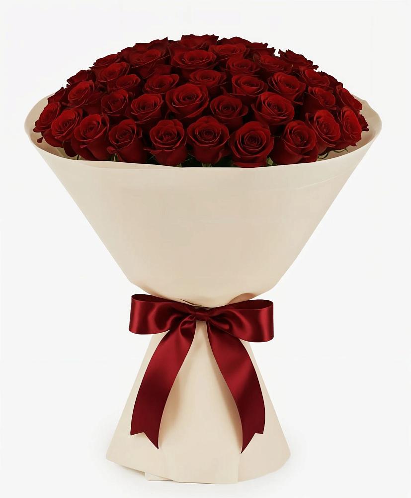 Букет 101 Бордовая роза Блэк Бакарра в Новый Снопок