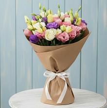 Букет цветов из:  Лизиантусы #REPLACE_PRED# Новый Снопок
