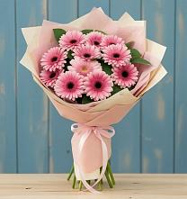 Букет цветов из:  Герберы в Новый Снопок